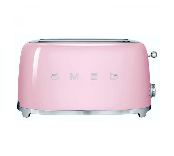Smeg 4 Slice Toaster Pastel Pink Makro