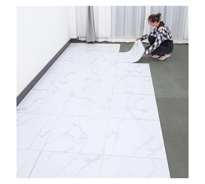 Peel & Stick Engineered PVC Durable Vinyl Flooring 2017B Makro