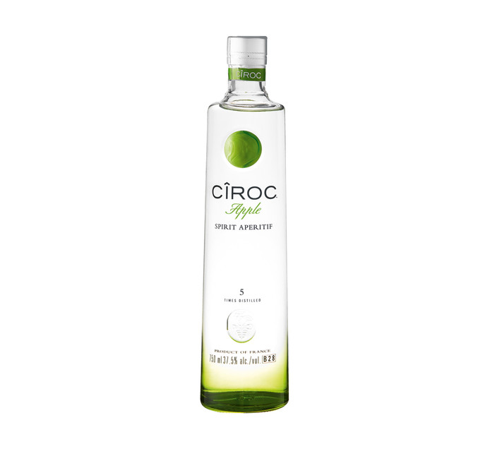 Ciroc Apple Imported Vodka (1 x 750 ml) Imported Vodka Imported