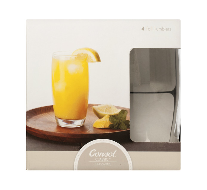 Consol 400 ml Glasgow HiBall Glasses 4Pack Makro