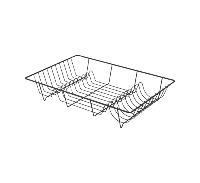 PRIMARIES CHROME DISH RACK LARGE BLACK Makro