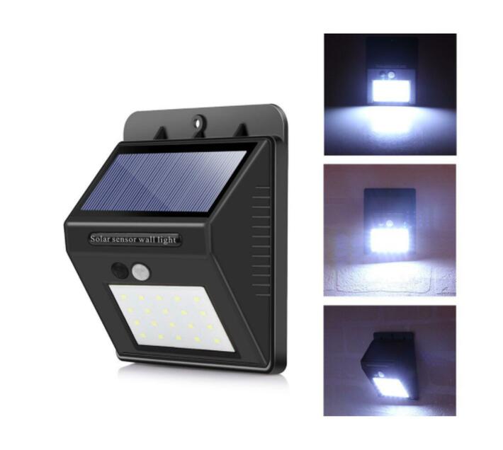 Solar Powered LED Wall Light Makro