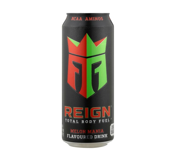 REIGN ENERGY DRINK 500ML, MELON MANIA Makro