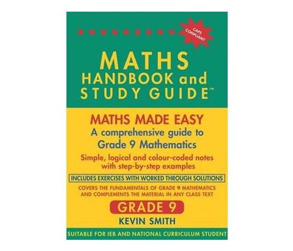Maths handbook and study guide: Grade 9 (Paperback / softback)