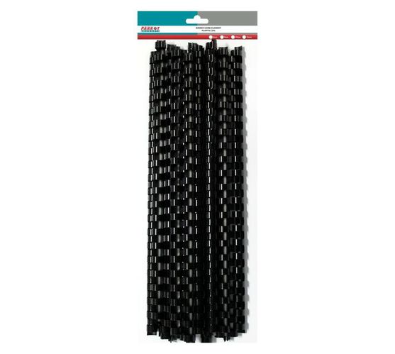 PARROT PRODUCTS Plastic Binder Combs (240 Sheet, 32mm, Black, 25 Units)