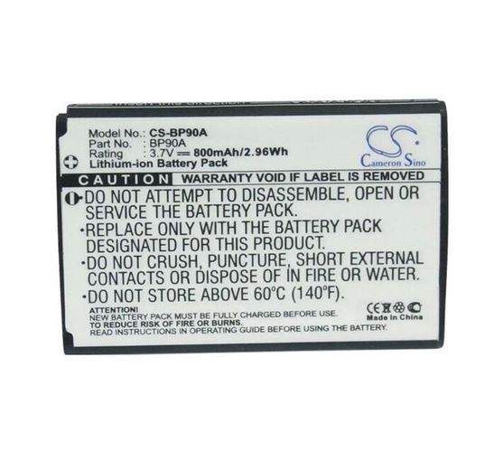 SAMSUNG HMX-E10, HMX-E100P, HMX-E10BP Replacement battery