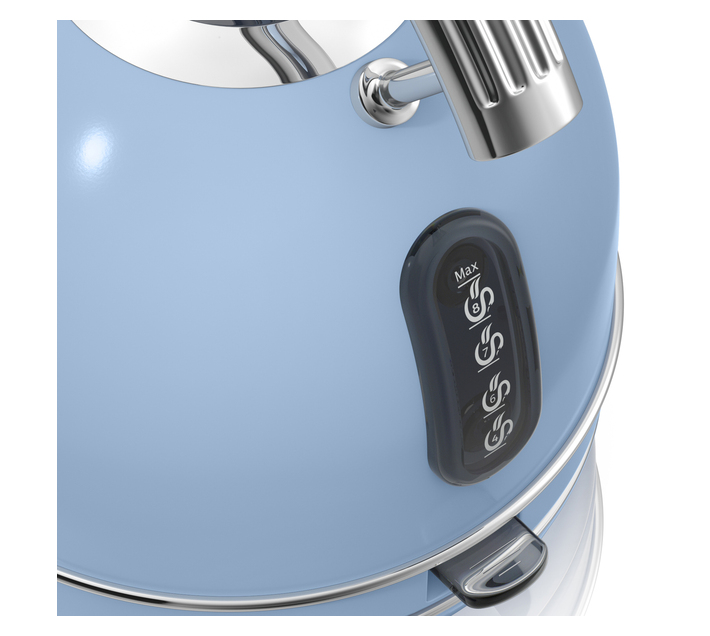 Swan 1,7 Litre Blue Retro Dome Cordless Kettle Makro