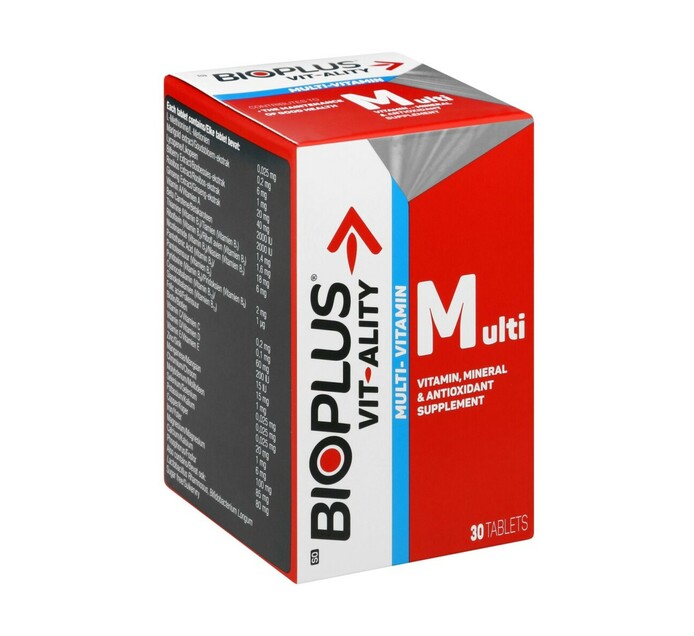 Bioplus 30 ea Vitamin & Mineral Supplement Makro
