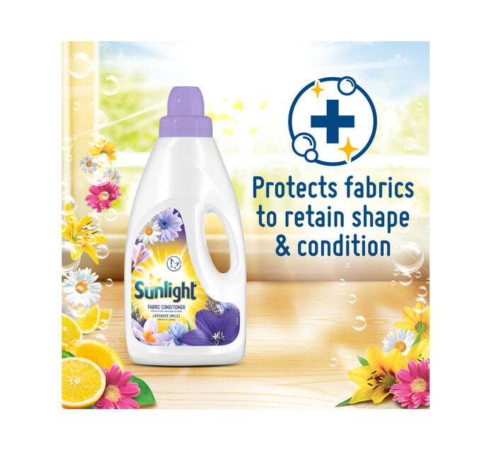 Sunlight Fabric Softener Lavender Smiles (8 x 2L)