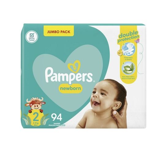 Pampers Active Jumbo Pack Diapers Mini (1 x 94's)