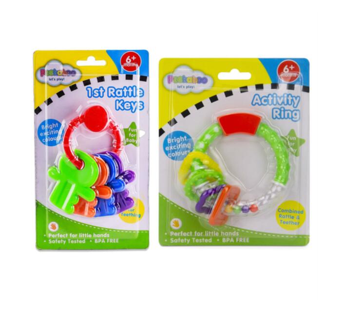 Baby Rattle Rings & Keys Set Makro