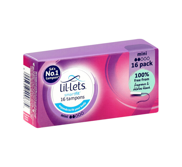 Lillets Mini Tampons (1 x 16's) Makro