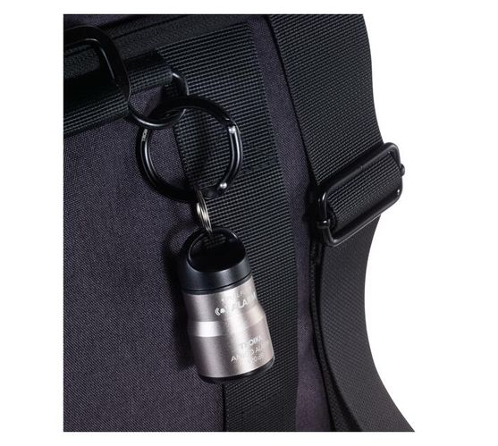 Troika Amigo Handbag Keyring Alarm Black & Titanium