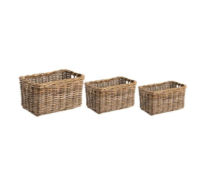 Kubu Storage Baskets Set of 3 Makro