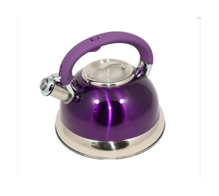 Condere Modern 3L Whistling Kettle Purple Makro