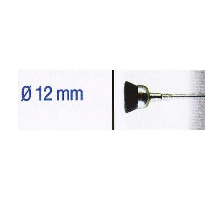 Black Bristell Cup Brush 12mm. Sh.2.35mm