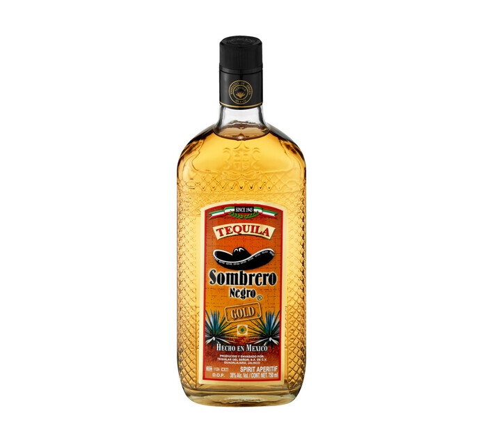 Sombrero Gold Tequila (12 x 750 ml) Makro