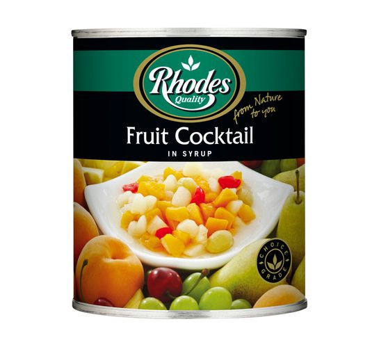 RHODES FRUIT COCKTAIL IN SYRUP 825G