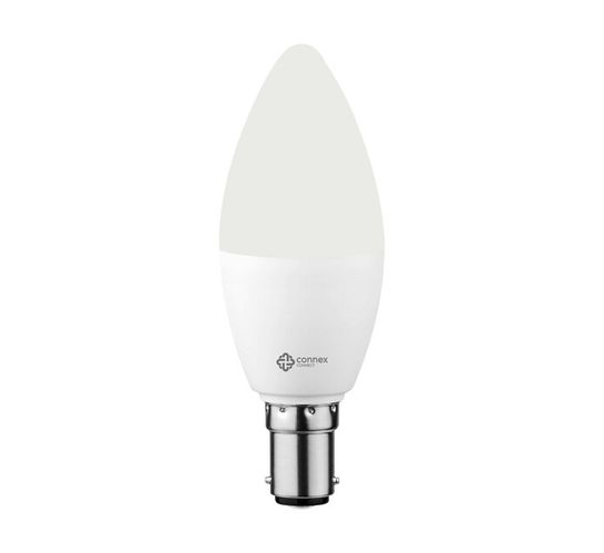 Connex Connect Smart WiFi Bulb 4.5W LED White Candle Bayonet 