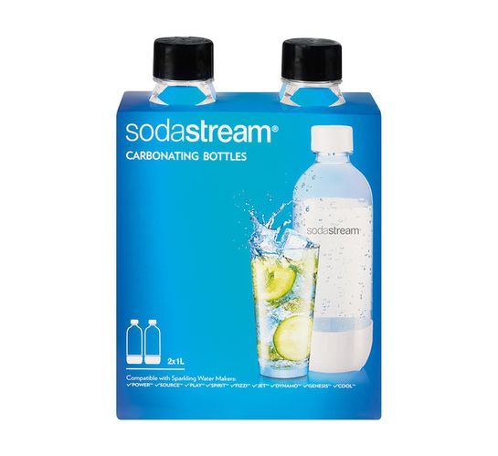 Sodastream Classic PET Carbonating Bottles 2-Pack 
