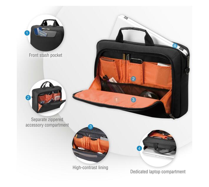 EVERKI EKB407NCH ADVANCE 16'' NOTEBOOK BRIEFCASE BAG Makro