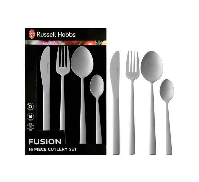 Russell Hobbs 16Piece Urhban Fusion Cutlery Set Makro