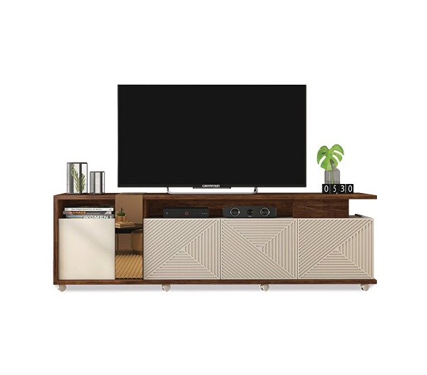 Celine Tv Stand Dark Wood Makro