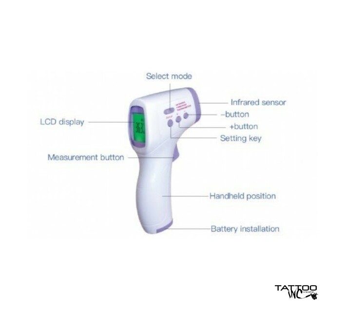 Medical Infrared Thermometer THERMOMETER XLF02 Makro
