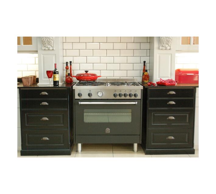 LA GERMANIA 90cm Americana Freestanding Gas Stove 5 Gas Burner Hob with