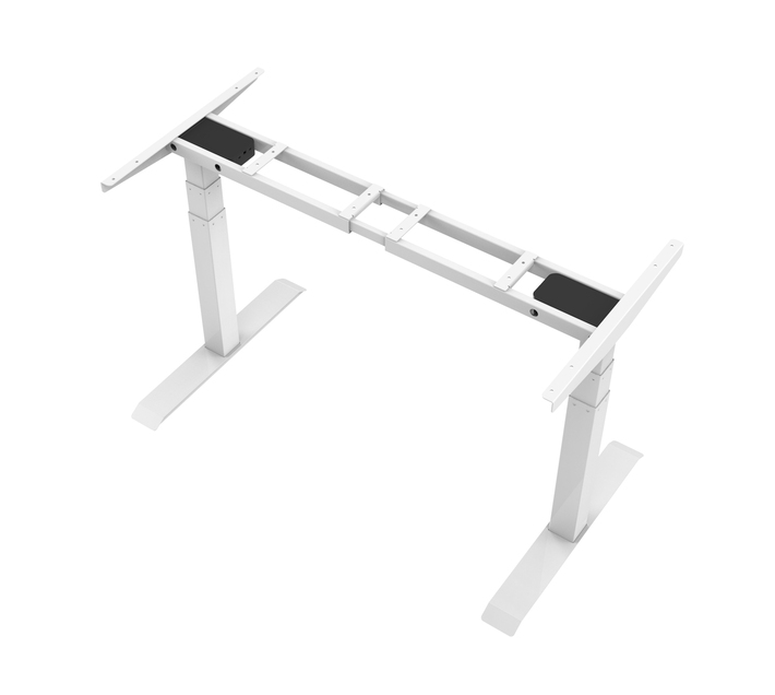 TekDesk 2.0 Standing Desk - Height Adjustable Electronic (White Frame only)