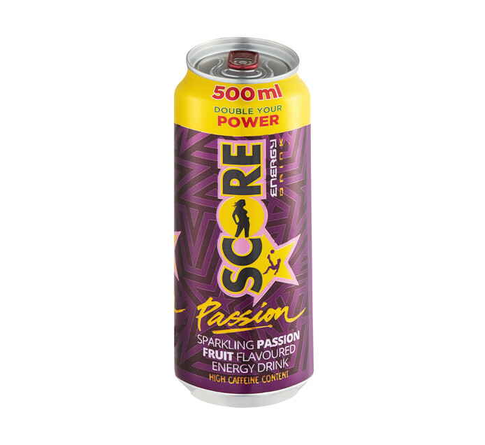 Score Energy Drink PASSION (6 x 500ml) Makro