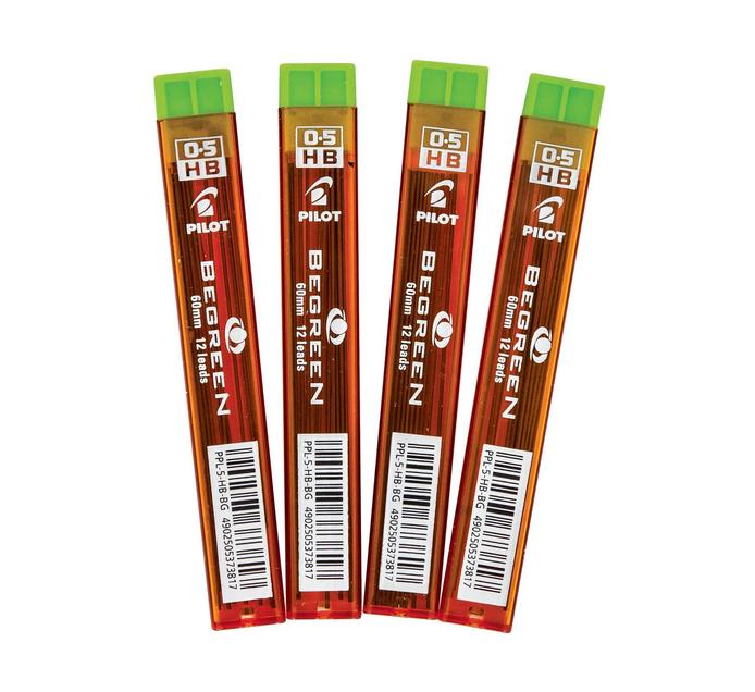 Pilot 0.5 mm HB Refill Leads 4Pack Pencils & Leads Pencils and