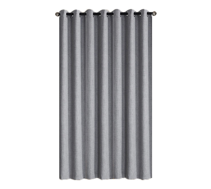 Matoc Designs Readymade Curtain Blackout Light Grey Eyelet 230cm