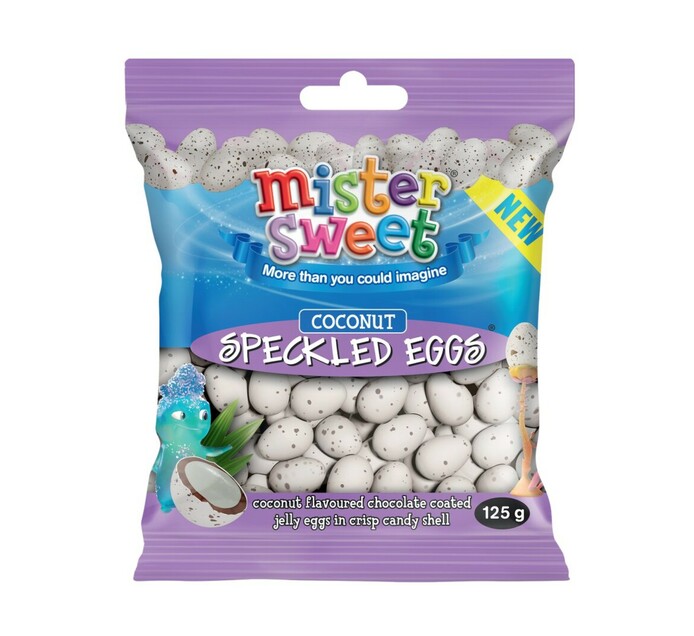 Mister Sweet Speckled Eggs Coconut (1 x 125g) Makro