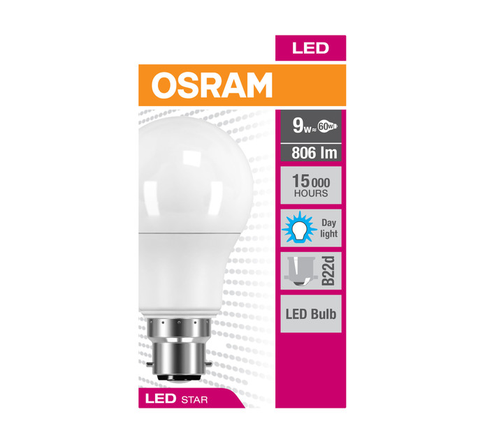Osram 8.5 W LED A60 BC CW 