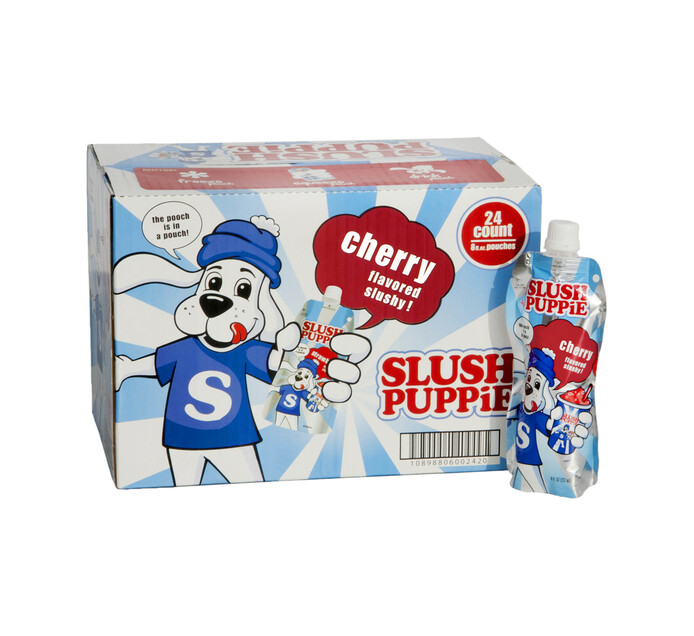 Slush Puppie Drink Cherry (1 x 237ml) IceLollies And Sachets