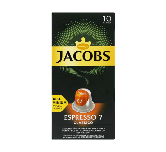 Jacobs Coffee Capsules Espresso 7 Classic (1 x 10's) Makro