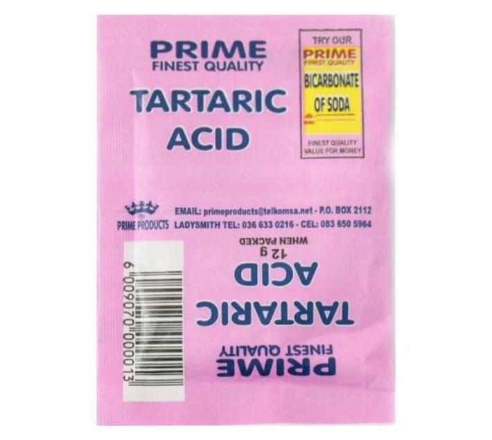 Prime Tartaric Acid (50x12g) Makro