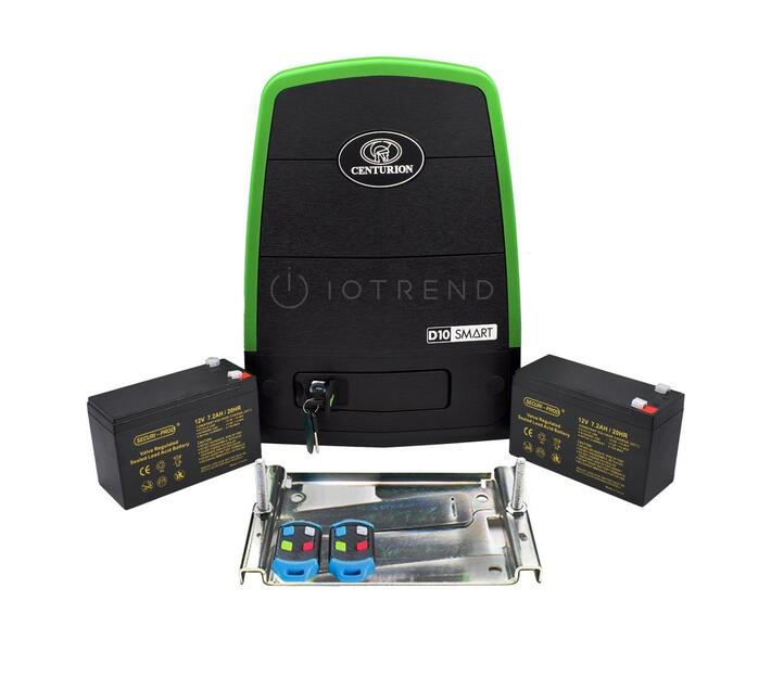 Centurion D10 SMART Including Batteries and Remotes CCTV Connected
