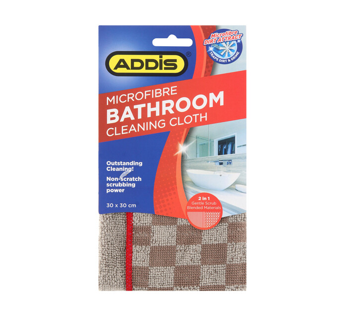 Addis Microfibre Bathroom Cleaning Cloth Cleaning Cloths