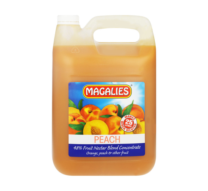 MAGALIES CONCENTRATES 5LT, PEACH Makro