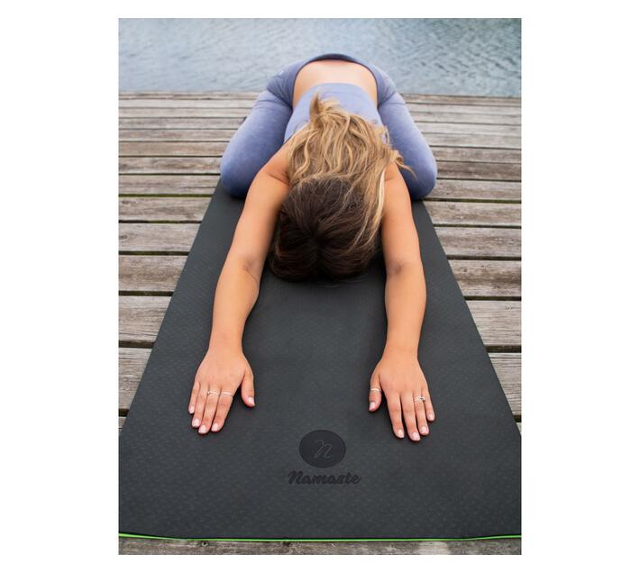 Namaste - 8mm TPE Eco Friendly Performance Yoga Mat - Green