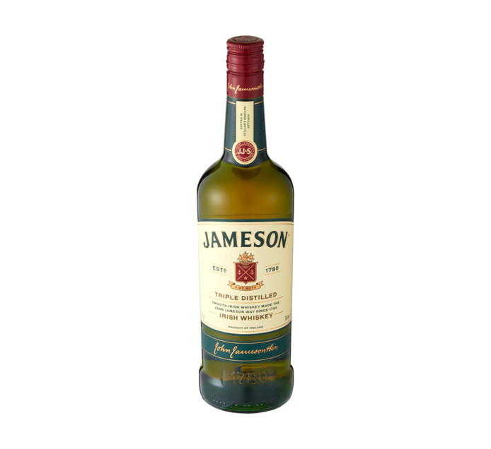 Jameson Triple Distilled Irish Whiskey (1 x 750 ml)