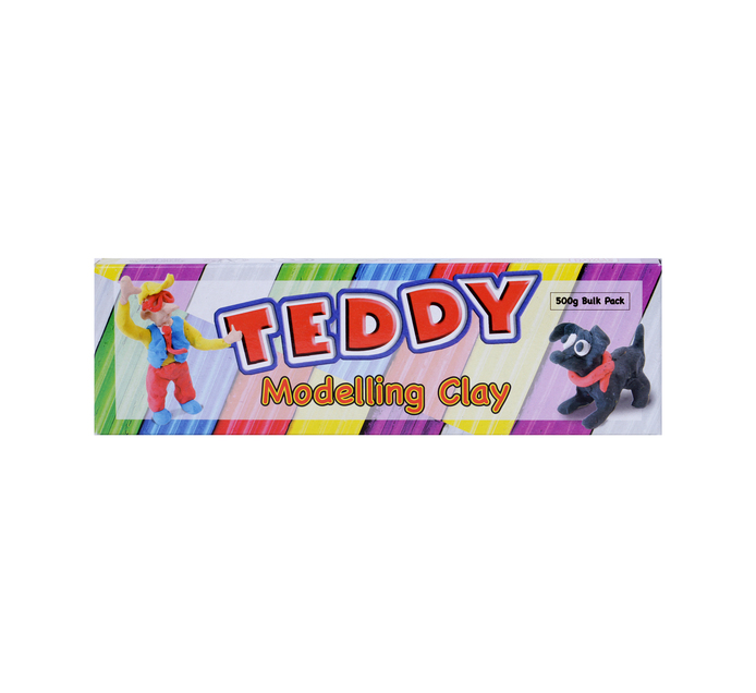 Teddy 500g Modelling Clay Brick 