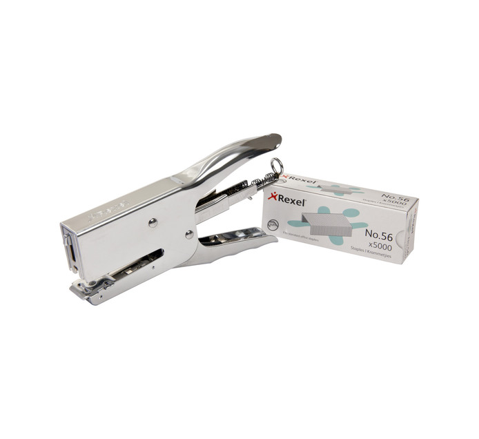 REXEL Plier R56 Stapler with No. 56 Staples Staplers & Acccess