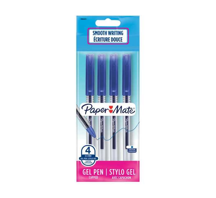 Papermate Jiffy Gel Ballpoint Pens 4-Pack 