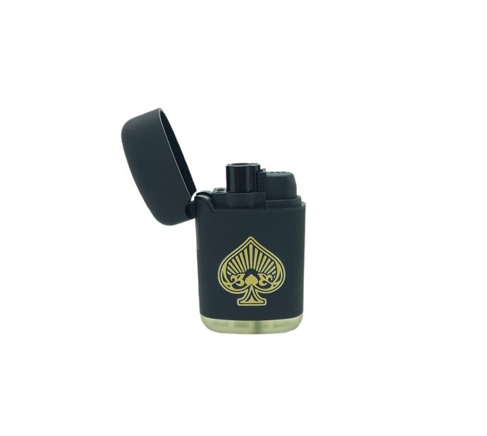 Zengaz Mega Jet Turbo Flame Lighter Cards Black Makro