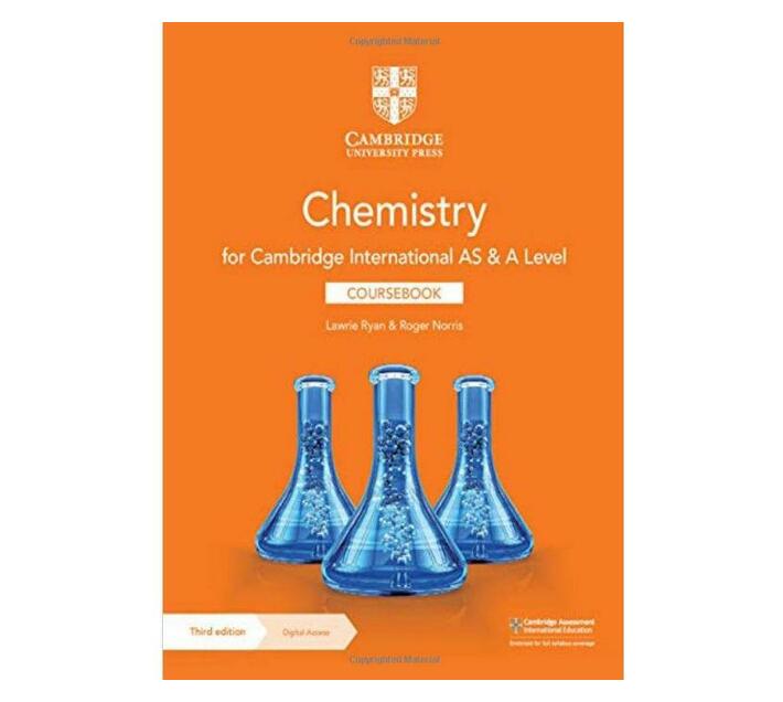 Cambridge International AS & A Level Chemistry Coursebook with Digital Access (2 Years) (Mixed media product)
