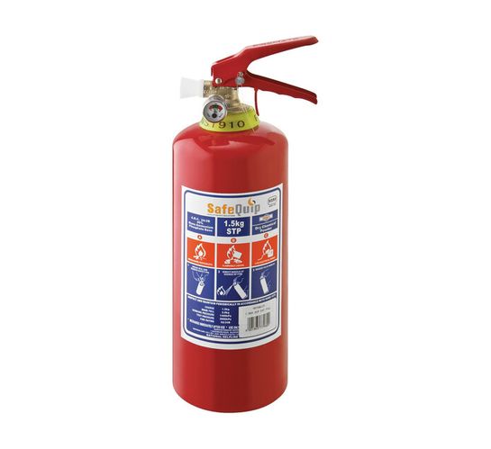 Safe Quip 1.5 kg Fire Extinguisher with Bracket 