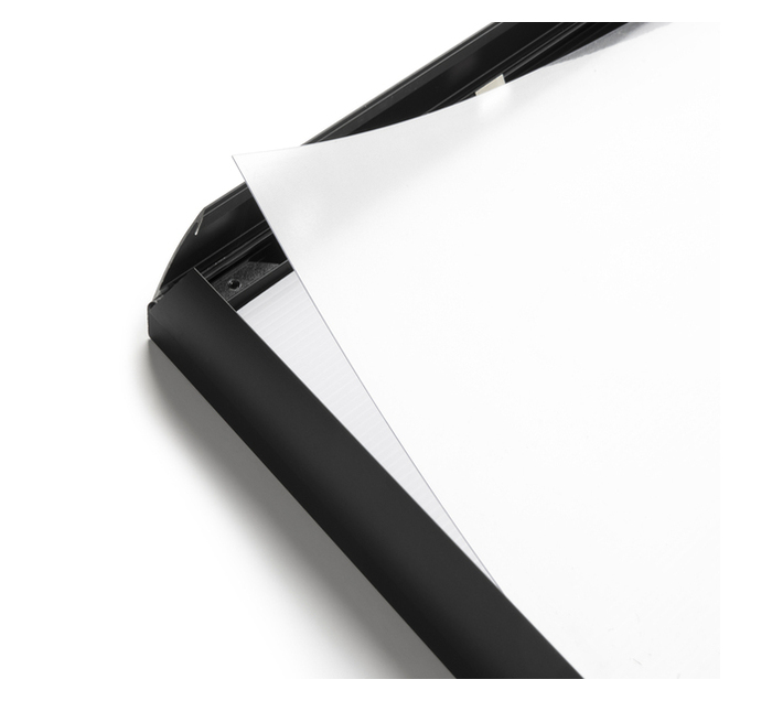 A2 Clip Frame 23mm Black Anodised Makro